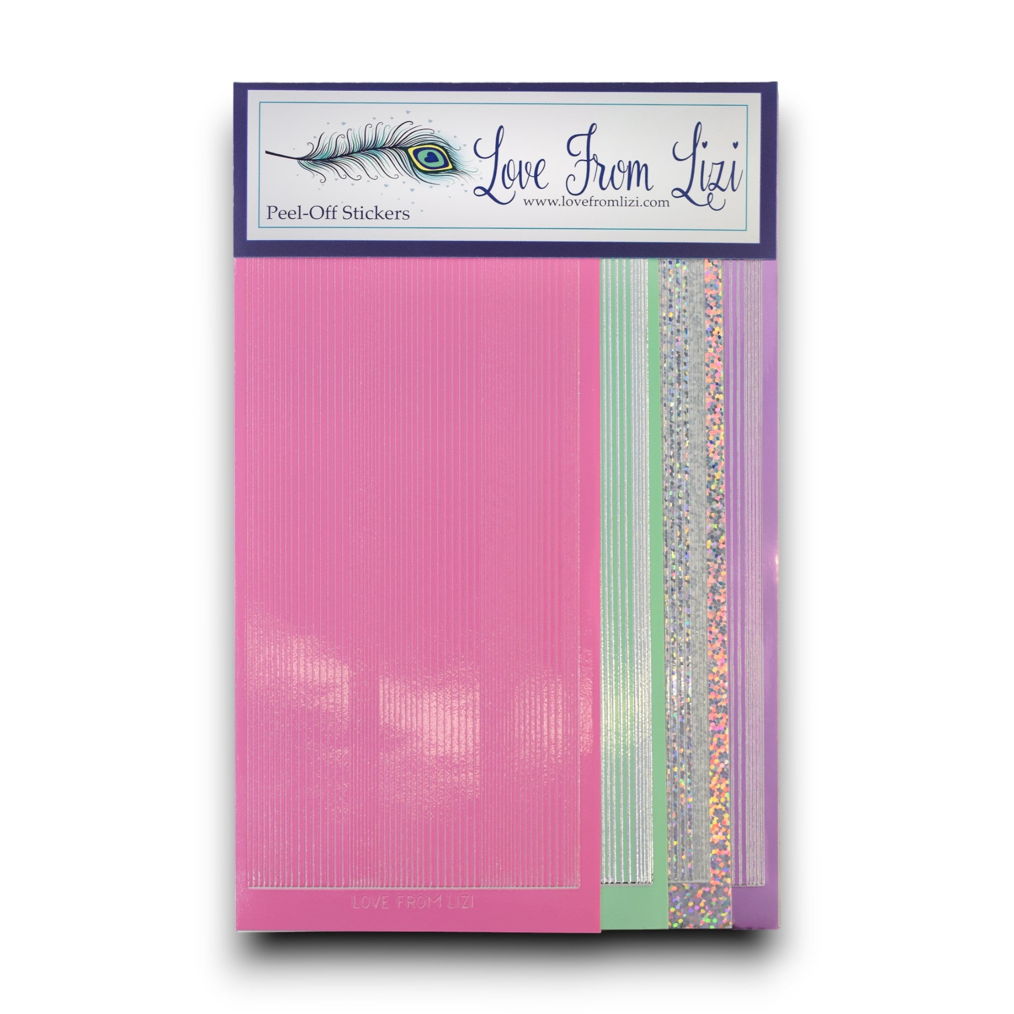 Make Life Beautiful - Pin Stripe Peel-Off 4 Pack